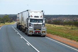 trucking company, truck, fleet management software